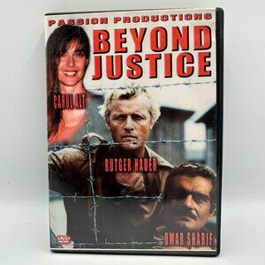 Beyond Justice DVD 1992 Rutger Hauer Carol Alt Omar Sharif Drama Action